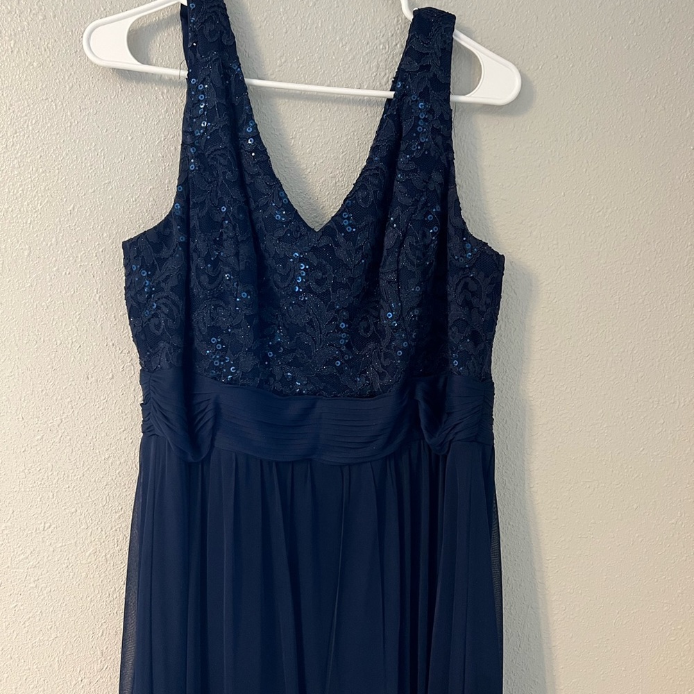 Blue dress